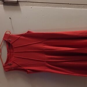 Ivanka Trump Vibrant Coral Mini Dress